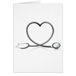 Stethoscope heart concept