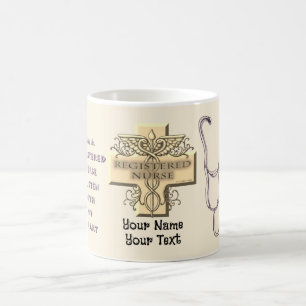 Stethoscope nurse coffee mug