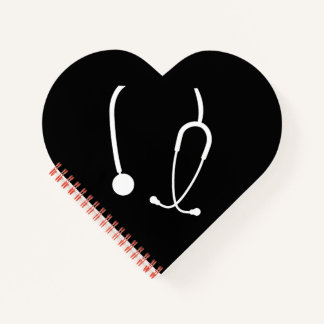 Stethoscope Nurse Doctor Funny Nurse Notebook