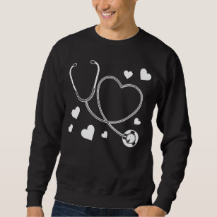 Stethoscope Nurse Love Hospital Sweatshirt