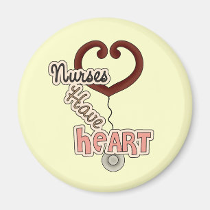 Stethoscope Nurses Have Heart T-shirts and GIfts Magnet