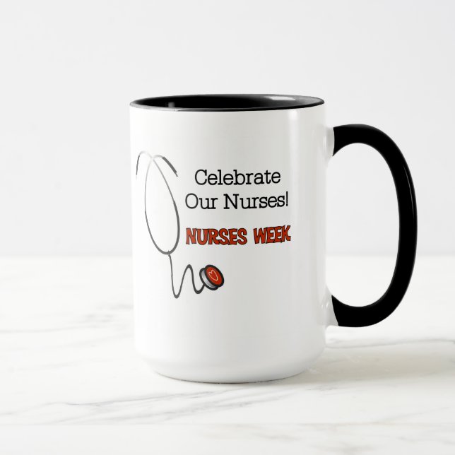 Stethoscope Nurses Week Mugs (Right)