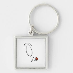 Stethoscope Tshirts and Gifts Key Ring