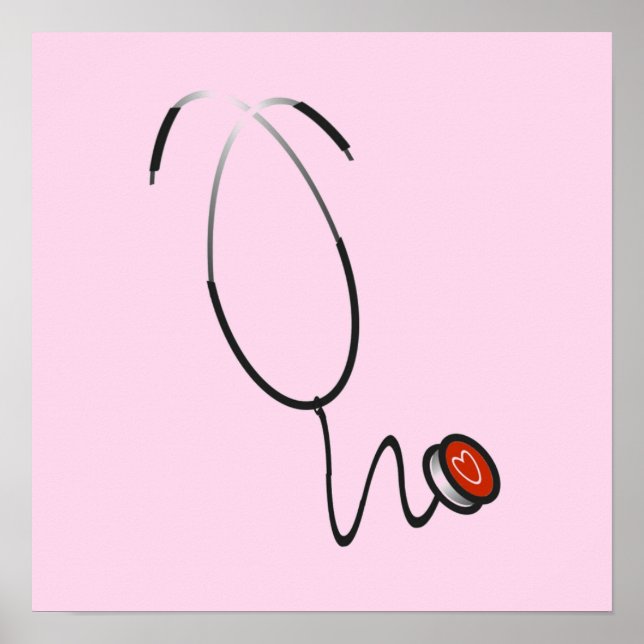 Stethoscope Tshirts and Gifts Poster (Front)