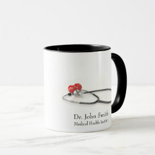 Stethoscope with Heart Medical Care & Healthcare Mug