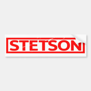 Stetson Stamp Bumper Sticker