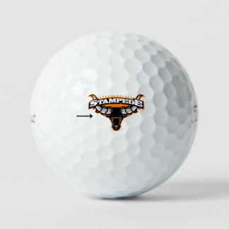 Steubenville Stampede Arena Football  Golf Balls