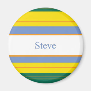 Steve Classic Stripes Magnet