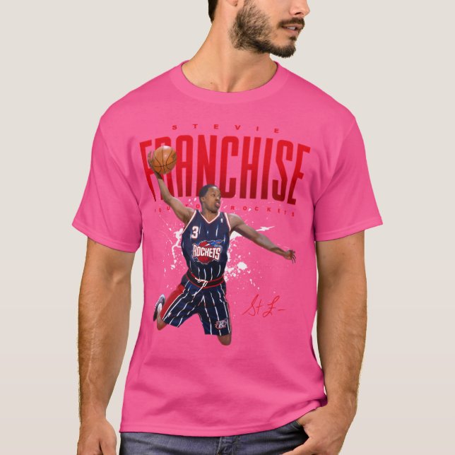 Steve Francis Basketball Player T-Shirt (Front)