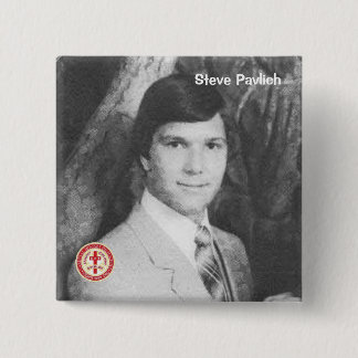 Steve Pavlich 15 Cm Square Badge
