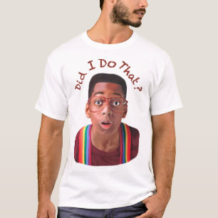 Steve Urkel ~Did I do that   T-Shirt