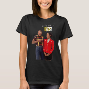 Steve Urkel Family S She Said Yes! Sticker T-Shirt