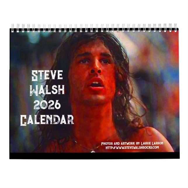 Steve Walsh Calendar (Back)