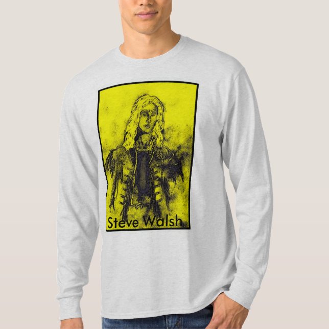 Steve Walsh Painting Live at the Whisky A Go Go T-Shirt (Front)