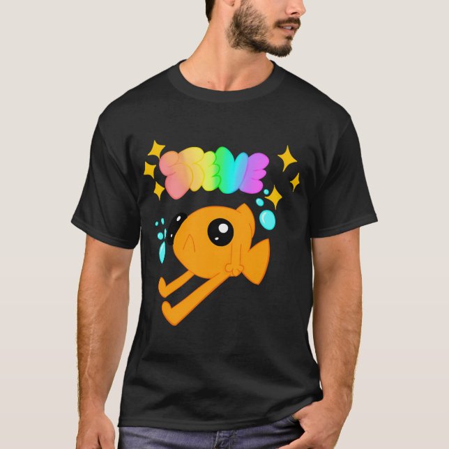Steve yellow background T-Shirt (Front)