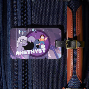 Steven Universe   Amethyst Character Graphic Luggage Tag