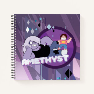 Steven Universe   Amethyst Character Graphic Notebook