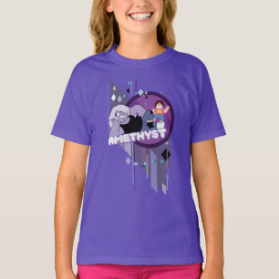 Steven Universe Amethyst Character Graphic T-Shirt