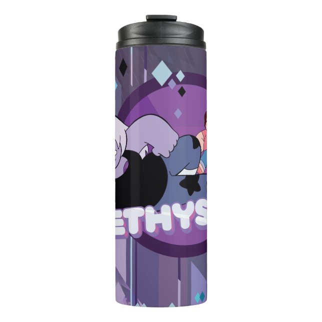 Steven Universe | Amethyst Character Graphic Thermal Tumbler (Front)