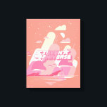 Steven Universe | Beach City Canvas Print<br><div class="desc">Check out this graphic of Beach City from Steven Universe!</div>