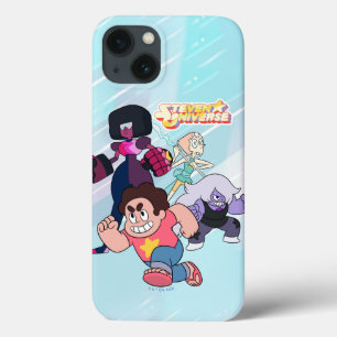 Steven Universe   Crystal Gem Group Action iPhone 13 Case