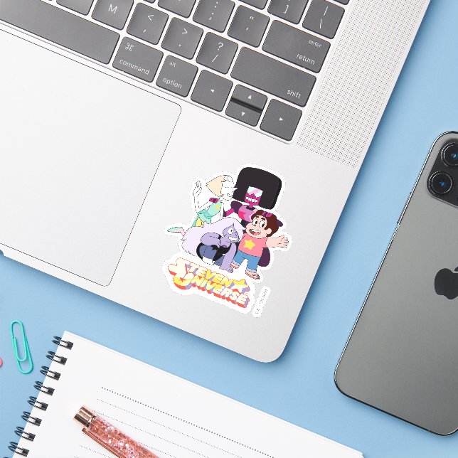 Steven Universe | Crystal Gem Group Huddle (Laptop w/ iPhone)