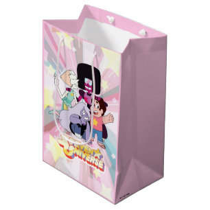 Steven Universe Crystal Gem Group Huddle Medium Gift Bag