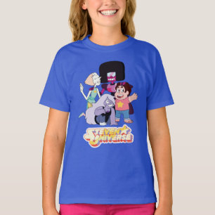 Steven Universe Crystal Gem Group Huddle T-Shirt