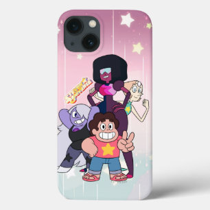 Steven Universe   Crystal Gem Group Pose iPhone 13 Case