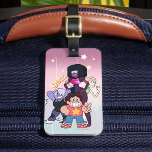 Steven Universe   Crystal Gem Group Pose Luggage Tag
