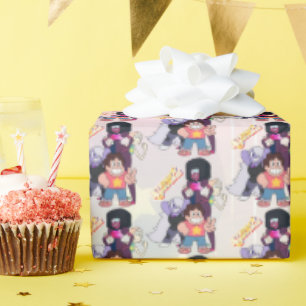Steven Universe   Crystal Gem Group Pose Wrapping Paper