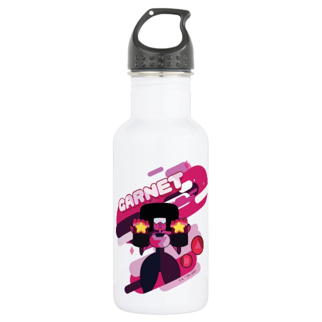 Steven Universe | Garnet Character Graphic 532 Ml Water Bottle (Front)