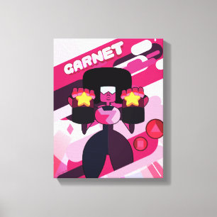 Steven Universe   Garnet Character Graphic Canvas Print