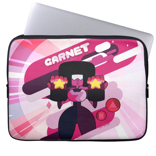 Steven Universe | Garnet Character Graphic Laptop Sleeve (Front)