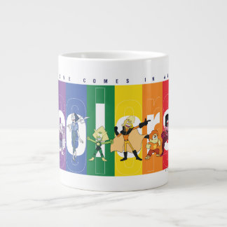 Steven Universe - Love Comes In All Colours Large Coffee Mug