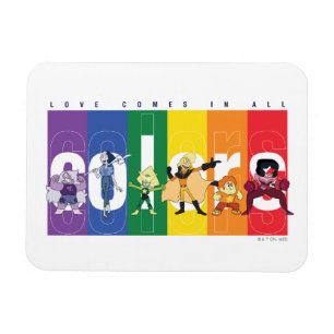 Steven Universe - Love Comes In All Colours Magnet