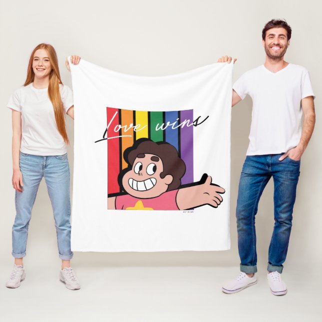Steven Universe - Love Wins Fleece Blanket (In Situ)