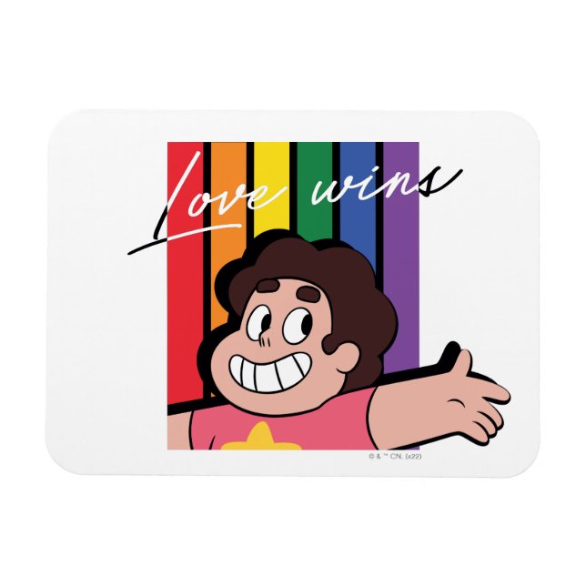 Steven Universe - Love Wins Magnet (Horizontal)