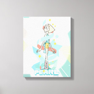 Steven Universe   Pearl Character Graphic Canvas Print