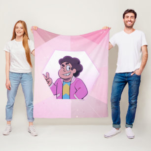 Steven Universe Pink Diamond Portrait Fleece Blanket