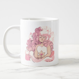 Steven Universe   Rose Quartz Illustration Large Coffee Mug