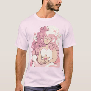 Steven Universe Rose Quartz Illustration T-Shirt