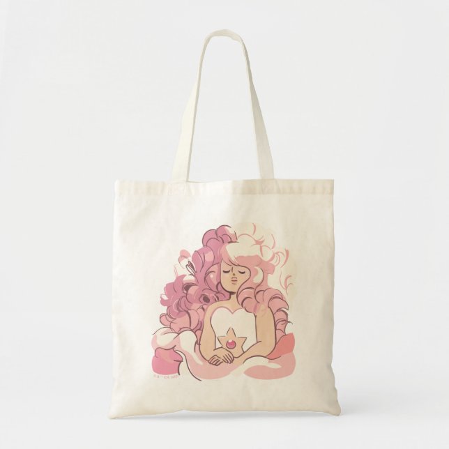 Steven Universe | Rose Quartz Illustration Tote Bag (Front)