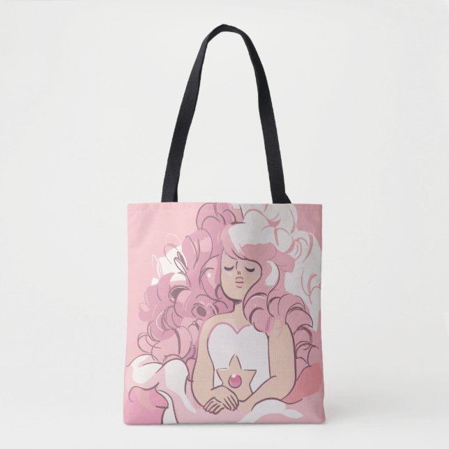 Steven Universe | Rose Quartz Illustration Tote Bag (Front)