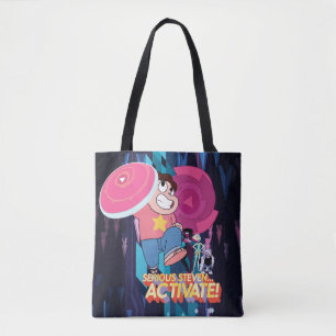 Steven Universe   Serious Steven… Activate! Tote Bag