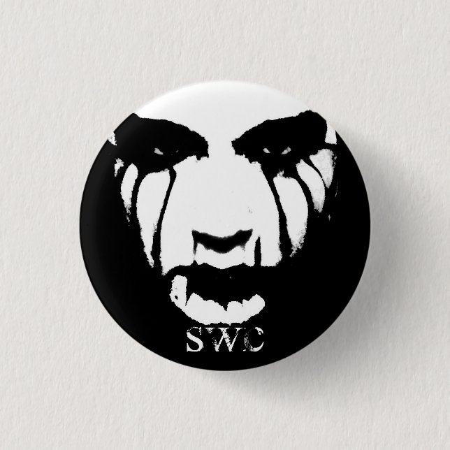 Steven William Cross 3 Cm Round Badge (Front)
