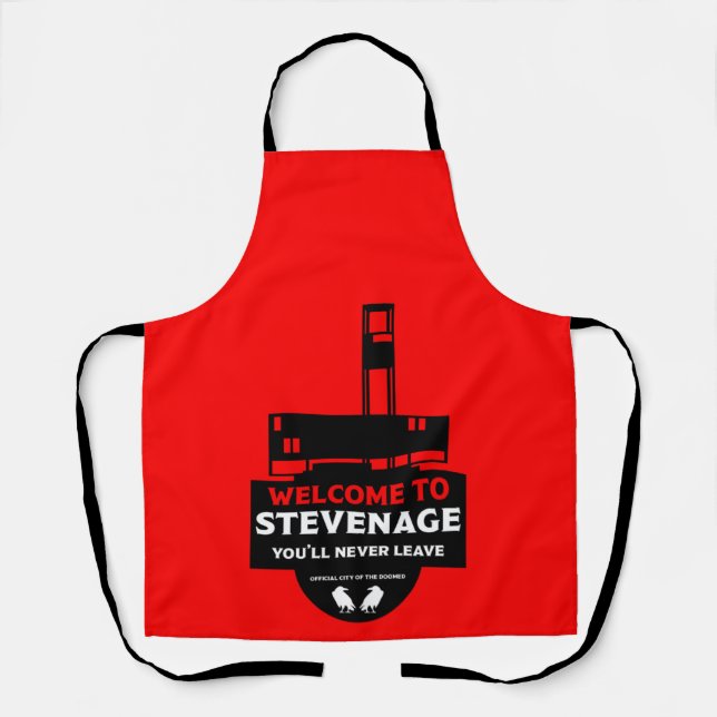 Stevenage Hertfordshire Apron (Front)