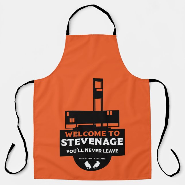 Stevenage Hertfordshire Apron (Front)