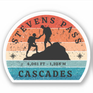 Stevens Pass, cascades range Washington hike trail