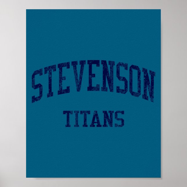 Stevenson high school hs sterling heights mi poster (Front)